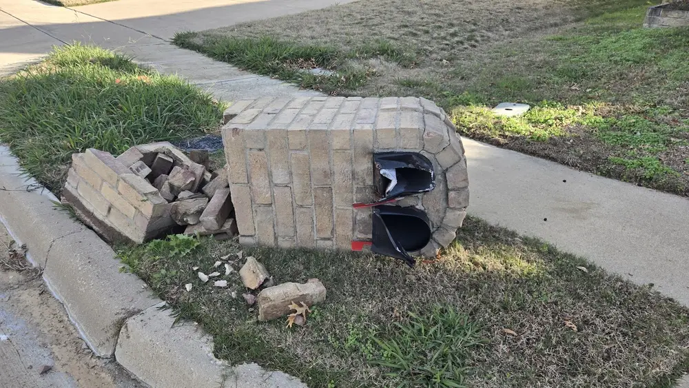 Car-hit and knocked-over rebuilds