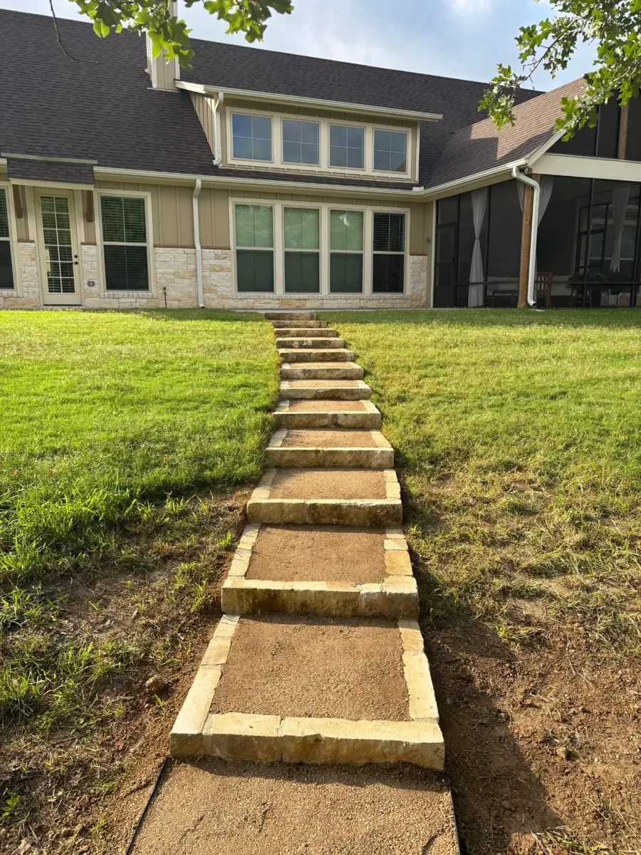 Leuders Steps with Decomposed Granite Fill