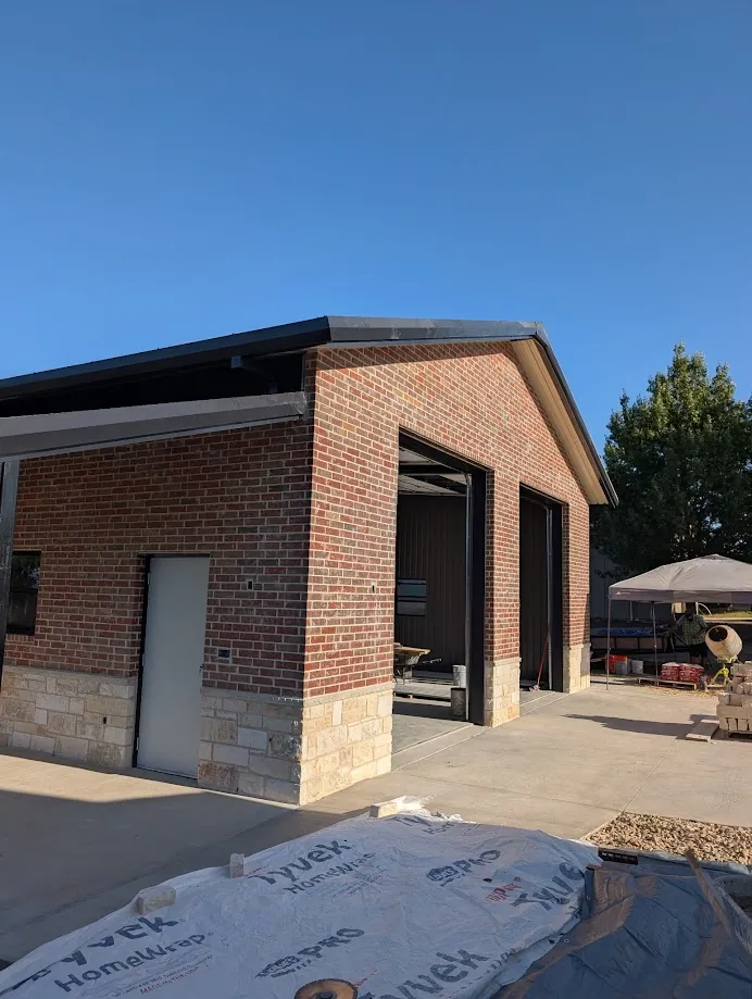 Stone & Brick Shop Veneer by Parker County Masonry