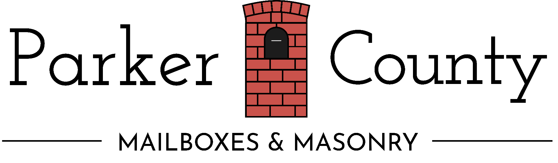 Parker County Mailboxes & Masonry Logo
