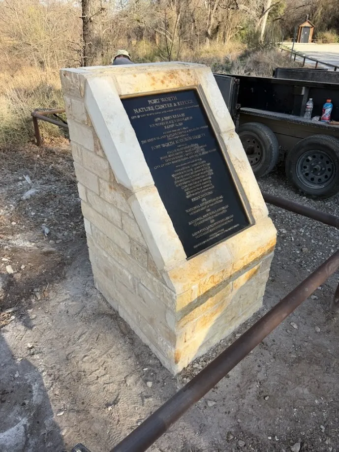 Fort Worth Nature Center Monument