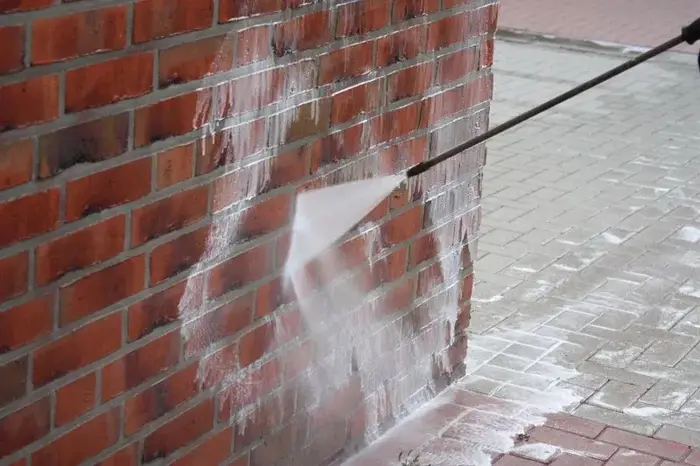 Professional brick wall masonry repair in DFW