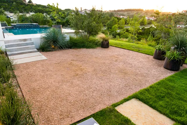 Decomposed Granite patio finish example by Parker County Masonry